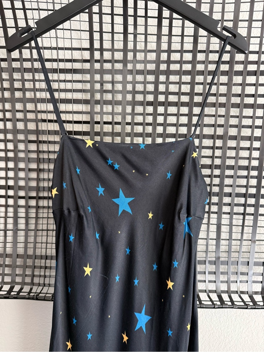 Farm Rio Copacabana night sky tropical slip dress - Picture 2 of 9